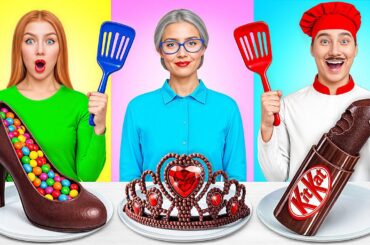 Me vs Grandma Cooking Challenge | Funny Cooking Tricks by Multi DO Challenge