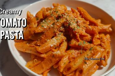 Creamy Tomato Pasta | Easy Pasta Recipe | Red Sauce Pasta | Penne Pasta Recipe