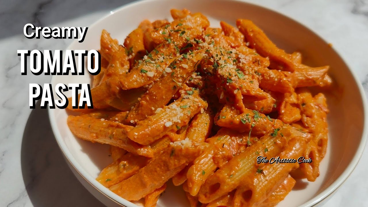 Creamy Tomato Pasta | Easy Pasta Recipe | Red Sauce Pasta | Penne Pasta Recipe Creamy Tomato Pasta | Easy Pasta Recipe | Red Sauce Pasta | Penne Pasta Recipe