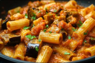 Delicious Italian pasta with Eggplants! Top 2 Easy Recipes to make at home!
