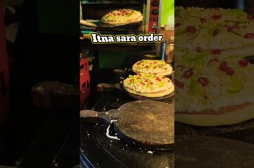 Itna Sara order paneer cheese pizza ka #shorts #ytshorts #viralpizza #pizzalovers