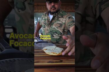 Avocado Focaccia #avocado #pizza