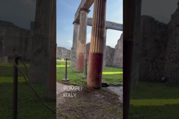 City & Food | Pompeii Italy Shorts | Ancient Ruins & Travel Vibes