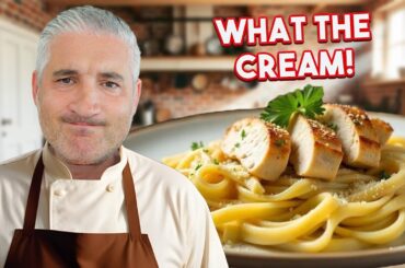 Watch an Italian Chef Go Wild Over Viral Marry Me Chicken Pasta!