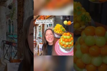 When an American orders Italian food in Italy for the first time with #usa #american #italy #travel