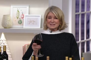Martha Stewart Wine Co 3 or 12 Bottles Holiday Wine Collection on QVC