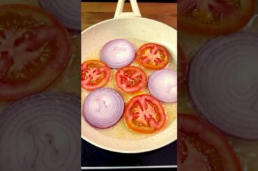 Tomato Onion Egg! Easy Recipe #shorts