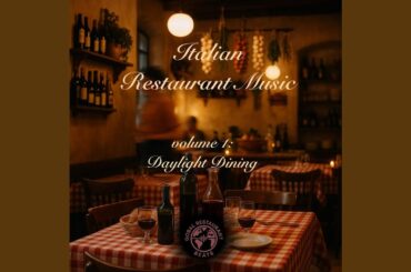 Sunny Dinner in Italy in the Summer