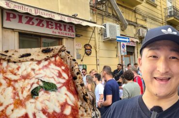 Is Italy's Most FAMOUS Pizza Worth the Hype? Trying Da Michele in Naples!