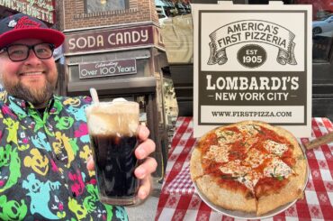 New York City’s Oldest Restaurants | America’s FIRST Pizza - Iconic Food Tour | New York City Food