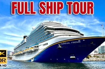 Inside Carnival Firenze | Full Ship Tour & Italian-Inspired Cruise Experience