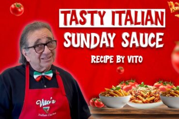 Sunday Sauce with Master Vinny - Authentic Italian Pasta Recipe!