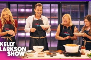 Giuliana Rancic's Italian Mom Feeds Kelly Clarkson!