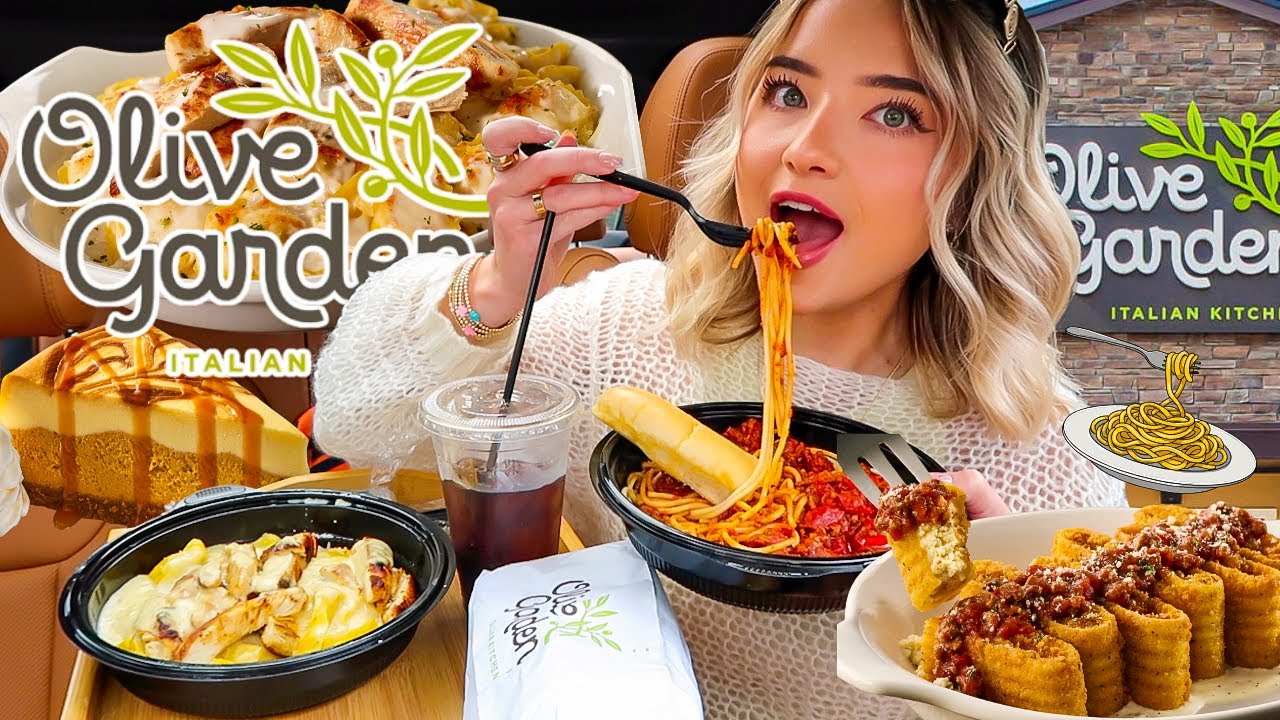 Eating OLIVE GARDEN Menu Items I’ve NEVER Tried Before! Eating OLIVE GARDEN Menu Items I've NEVER Tried Before!