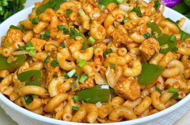 The Best Tandoori Masala Macaroni Recipe | Pasta Recipe | Masala Macaroni Pasta