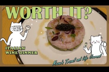 An Exclusive Italian Wine Dinner | 5 Course Fine Dining at Grand Hyatt Hangzhou by West Lake