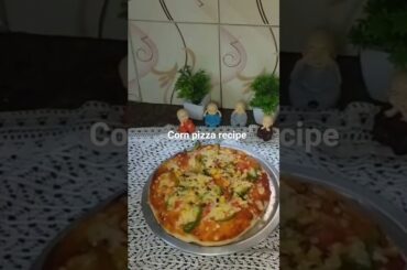 Viral corn pizza recipe #shorts #recipe #pizza #corn #pizzalover
