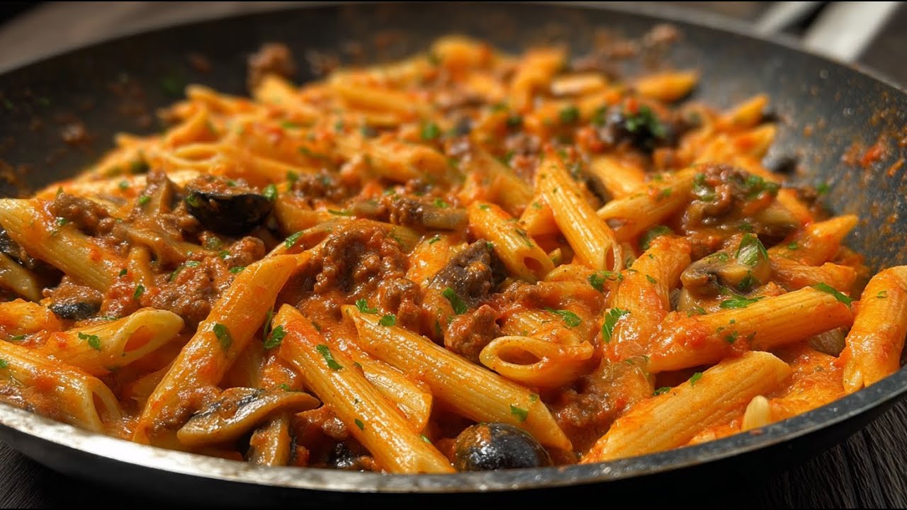 The Famous “Pasta alla Boscaiola”! My Italian Grandmother’s Delicious Recipe! The Famous "Pasta alla Boscaiola"! My Italian Grandmother's Delicious Recipe!