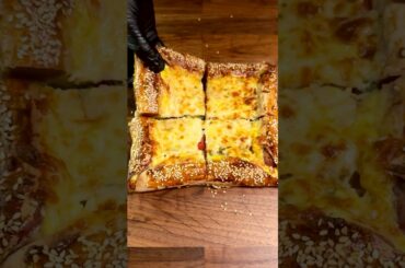 Crispy Tortilla Pizza #shorts