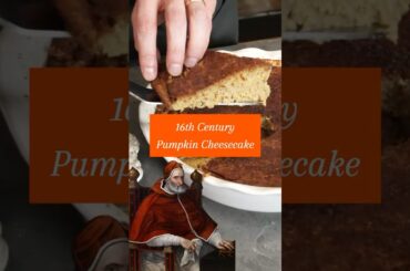 Pumpkin Cheesecake from the Italian Renaissance