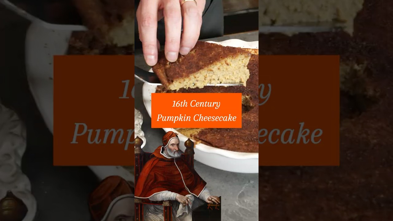 Pumpkin Cheesecake from the Italian Renaissance Pumpkin Cheesecake from the Italian Renaissance