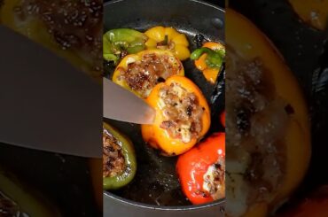 My Mum’s Juicy Stuffed Peppers Recipe!