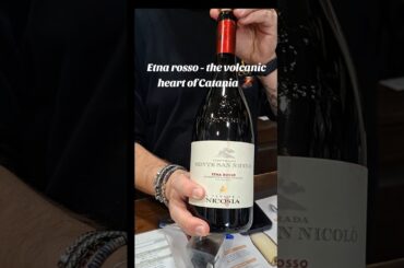 First taste of Sicily - Exploring Etna Rosso #whiskylovers #whiskyandwine #wine #winetasting