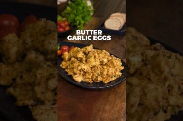 Butter Garlic Eggs | Egg Breakfast Recipes #shorts #buttergarliceggs #eggrecipes