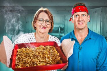 Harshly Judging My Mom's Cooking!!