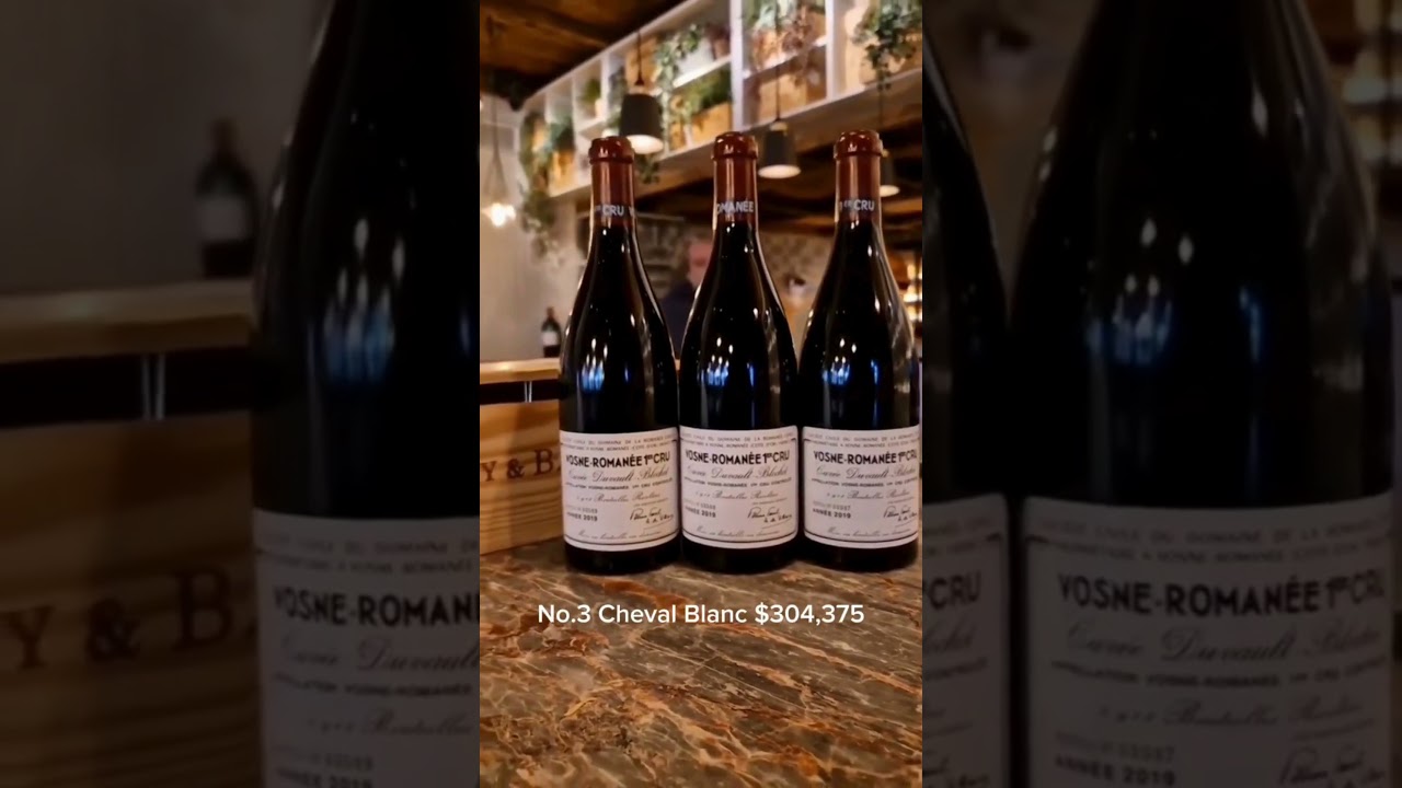 Top 5 Most Expensive Wines Ever Sold! Top 5 Most Expensive Wines Ever Sold!