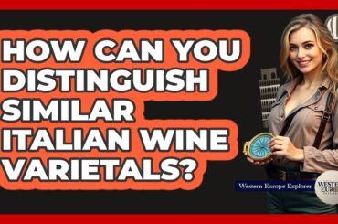 How Can You Distinguish Similar Italian Wine Varietals? - Western Europe Explorer