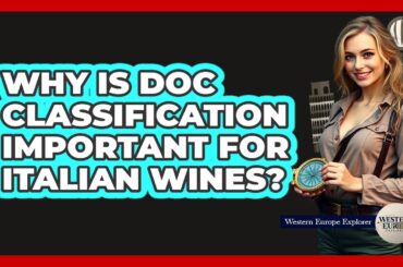 Why Is DOC Classification Important For Italian Wines? - Western Europe Explorer