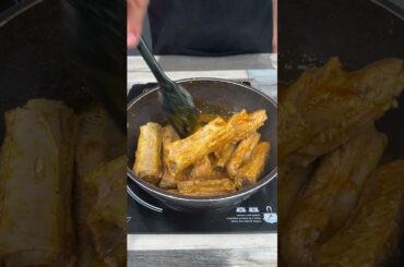 Forget frying pork ribs, I learned the secret from an Italian! #shorts