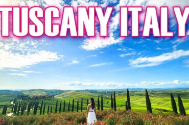 Tuscany Italy Vlog | Wine Tasting, Truffle Hunting, Val D'orcia, Siena, Noce, Castello di Gabbiano