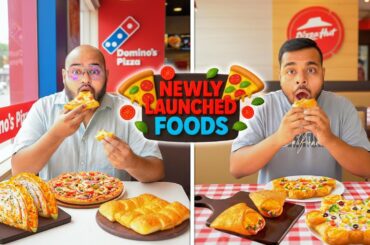 Domino's Vs Pizza Hut Newly Launched Foods | Newly Launched Pizza | Viwa Food World