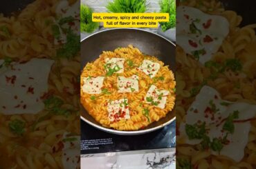 Spicy Cheesy Tomato Pasta#youtubeshorts #ytshorts #food #cooking #easyrecipe#CheesyPasta#