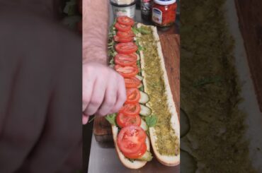 Ultimate Italian Sub #italianfood #sandwich #cooking #food #easyrecipe #meat #cure #recipe #foodie