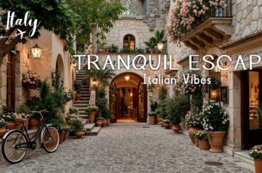 Tranquil Italy Cafe ~ Relaxing Music for Chill Moments