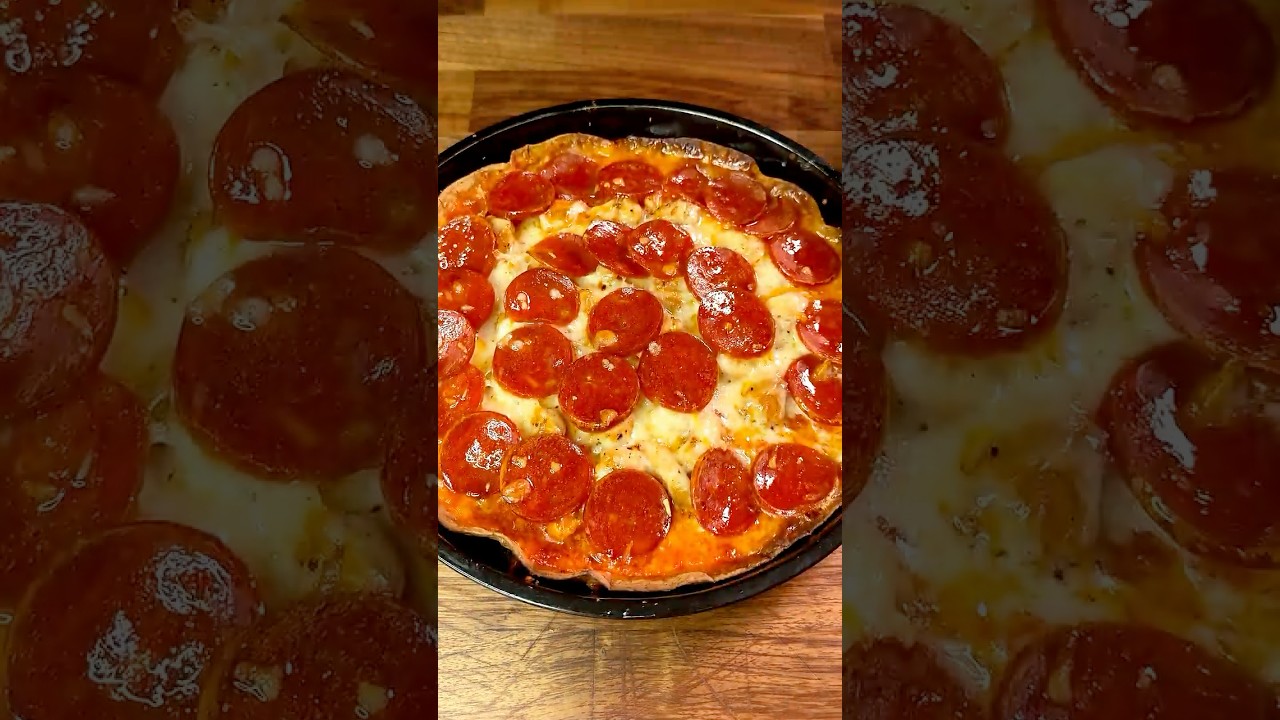 Chicken Tortilla Pizza! Easy Recipe #shorts Chicken Tortilla Pizza! Easy Recipe #shorts