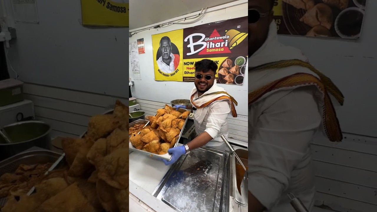 London’s Viral Bihari Samosa Exposed #shorts #trending London’s Viral Bihari Samosa Exposed #shorts #trending
