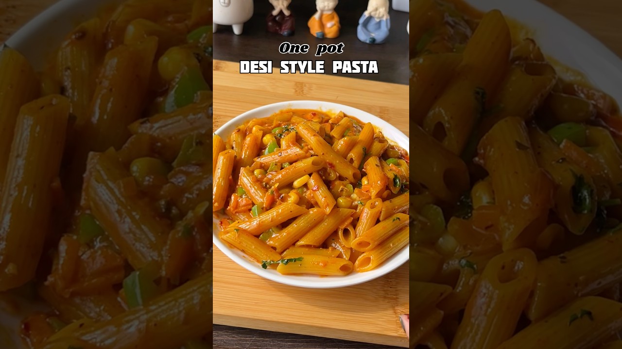 Desi style pasta recipe #shorts #recipe #pasta #masalapasta #trending #viral #shortvideo #macaroni Desi style pasta recipe #shorts #recipe #pasta #masalapasta #trending #viral #shortvideo #macaroni