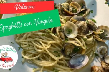 Palermo: Spaghetti con Vongole