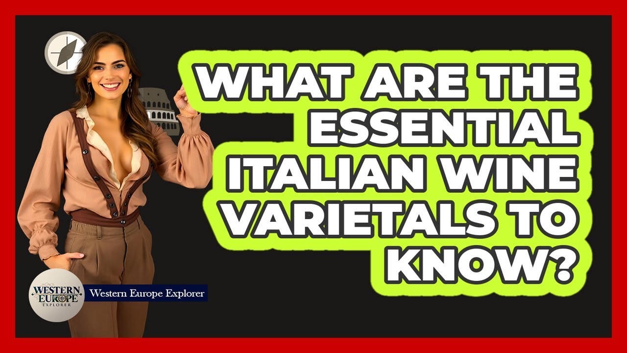 What Are The Essential Italian Wine Varietals To Know? – Western Europe Explorer What Are The Essential Italian Wine Varietals To Know? - Western Europe Explorer