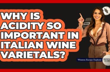Why Is Acidity So Important In Italian Wine Varietals? - Western Europe Explorer