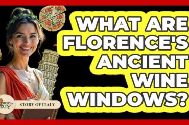 What Are Florence's Ancient Wine Windows? - Story Of Italy