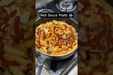 Red Sauce Pasta | Easy Pasta Recipe #shorts #pasta #asmr