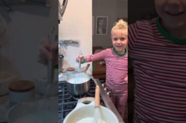 Back at it again with our annual lasagne for Christmas dinner and every year they help a little