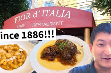 Trying America's OLDEST Italian Restaurant! OSSO BUCO at Fior d'Italia in SF!