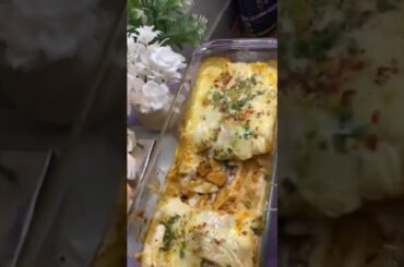 Chicken Lasagna Recipe by foodiegirlfatimah #shorts #recipe #food #viral #Lasagna #trendingshorts