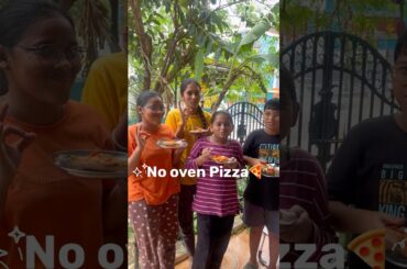 No oven pizza #ytshorts #food #trending #pizza #nooven #homemade #homemade food